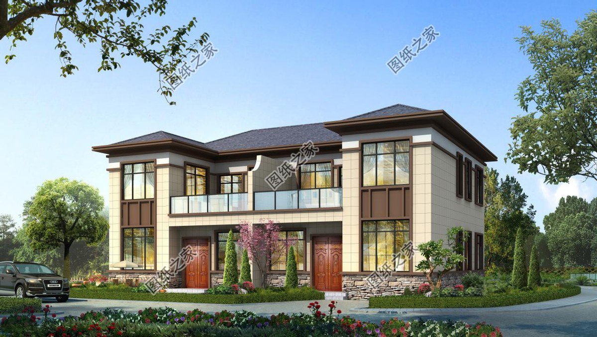 農村家里兩兄弟如何建房，雙拼合建巨劃算，快來看一看