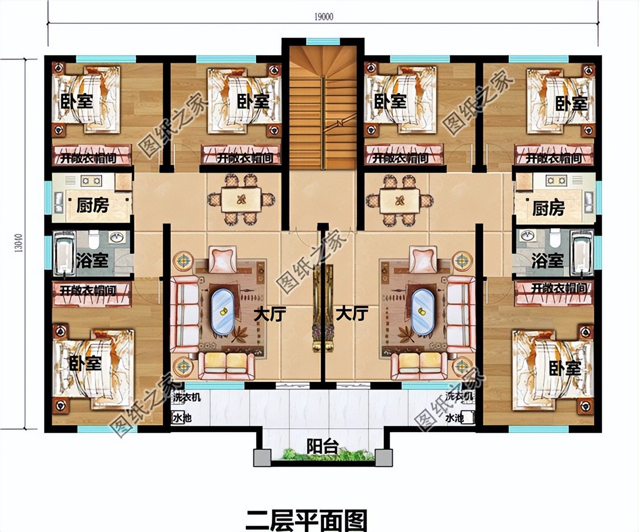 農村家里兩兄弟如何建房，雙拼合建巨劃算，快來看一看