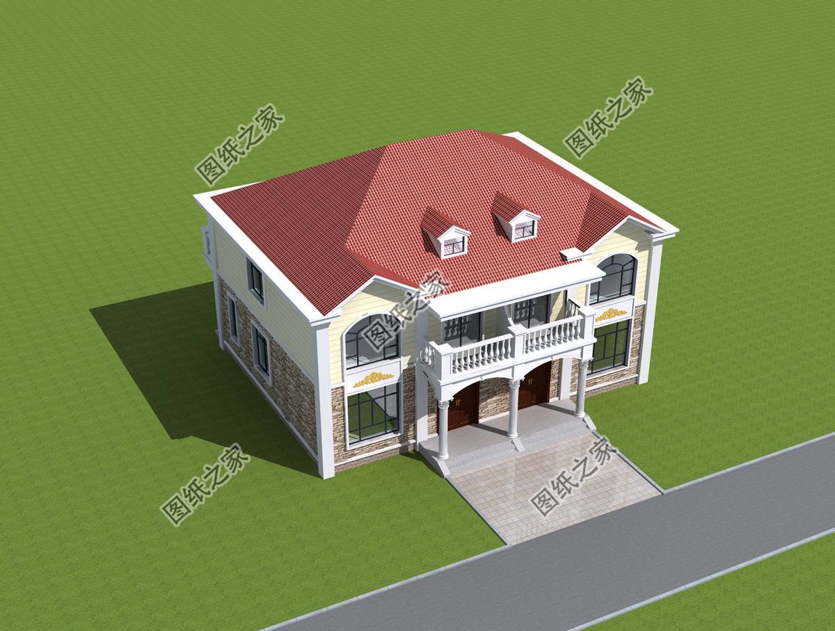 農村家里兩兄弟如何建房，雙拼合建巨劃算，快來看一看