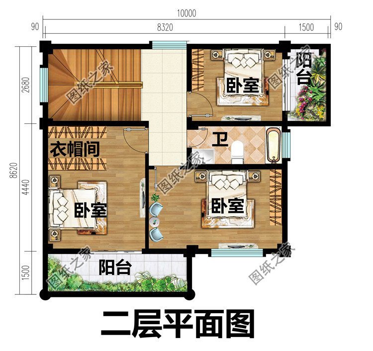小戶型農(nóng)村自建房設計，完全可以滿足家人的居住需求