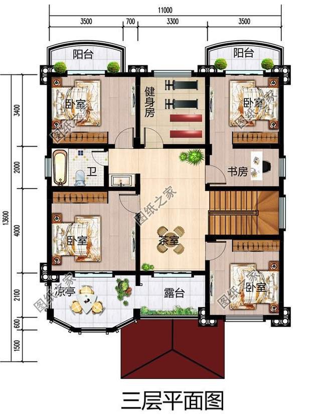 豪華歐式三層別墅合集，給予你更好，更高，更舒適的居住環境