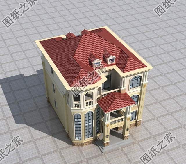 豪華歐式三層別墅合集，給予你更好，更高，更舒適的居住環境