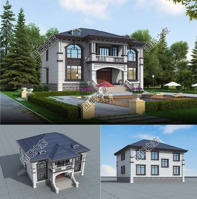 簡歐式農村二層自建房，整體住宅低調溫馨，是值得建造的好房子