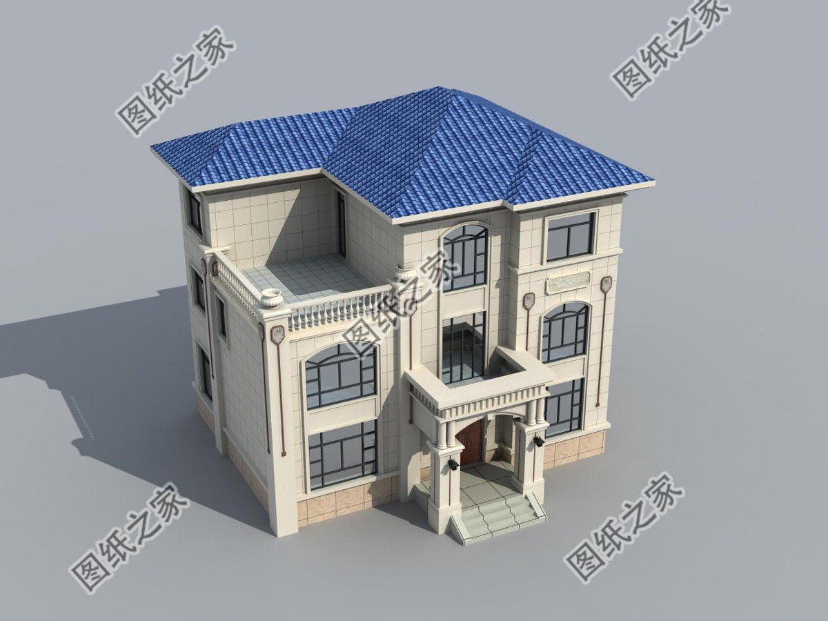 四套高端農村別墅設計，超級高的性價比，品質生活有聲有色