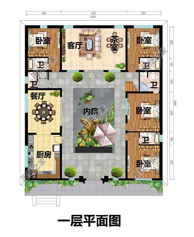 中式合院自建房圖集，古典大方的款式，在老家建上一棟超級棒