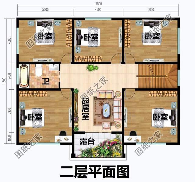 四套適合農(nóng)村建造的住宅，符合人們的審美觀，貼近老鄉(xiāng)的生活習(xí)慣