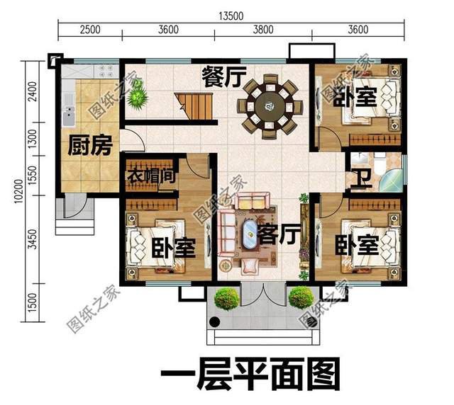 四套適合農(nóng)村建造的住宅，符合人們的審美觀，貼近老鄉(xiāng)的生活習(xí)慣