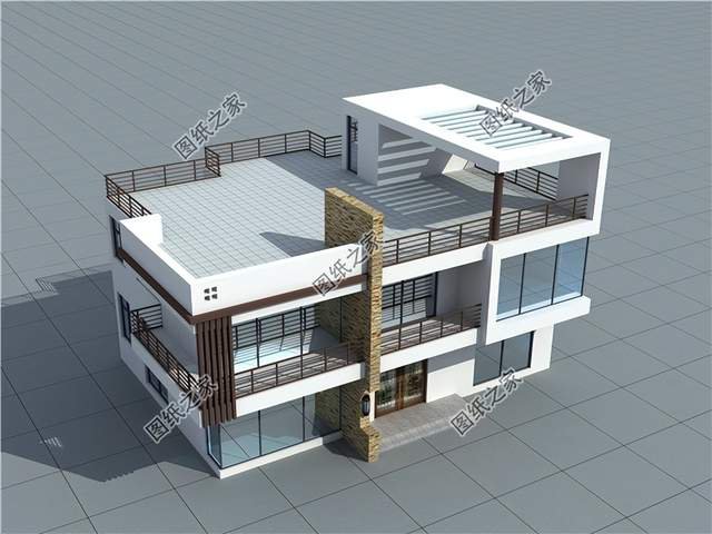 現代農村別墅推薦，全新的建房理念，追求簡單時尚感