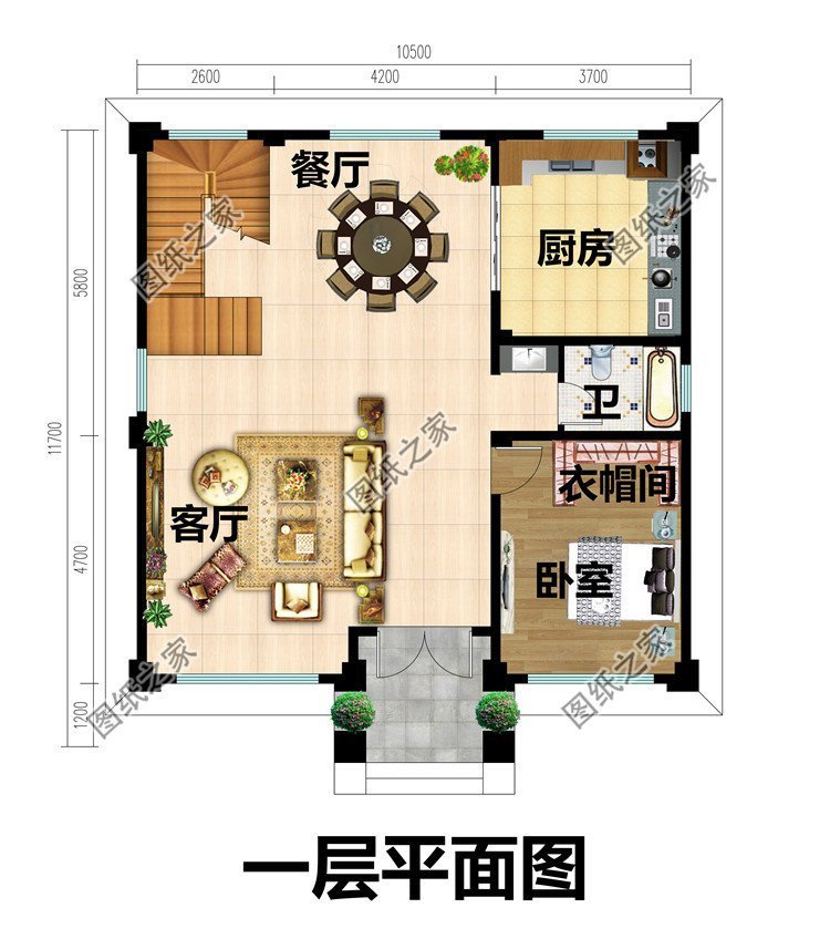 經典歐式農村別墅設計，簡潔大方，富麗堂皇