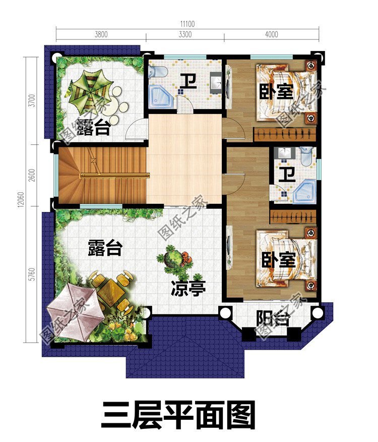 經典歐式農村別墅設計，簡潔大方，富麗堂皇