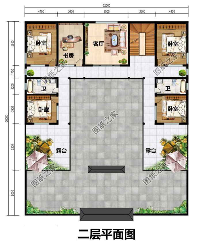 中式四合院別墅推薦，古典庭院設(shè)計(jì)重新譜寫農(nóng)村建房新篇章