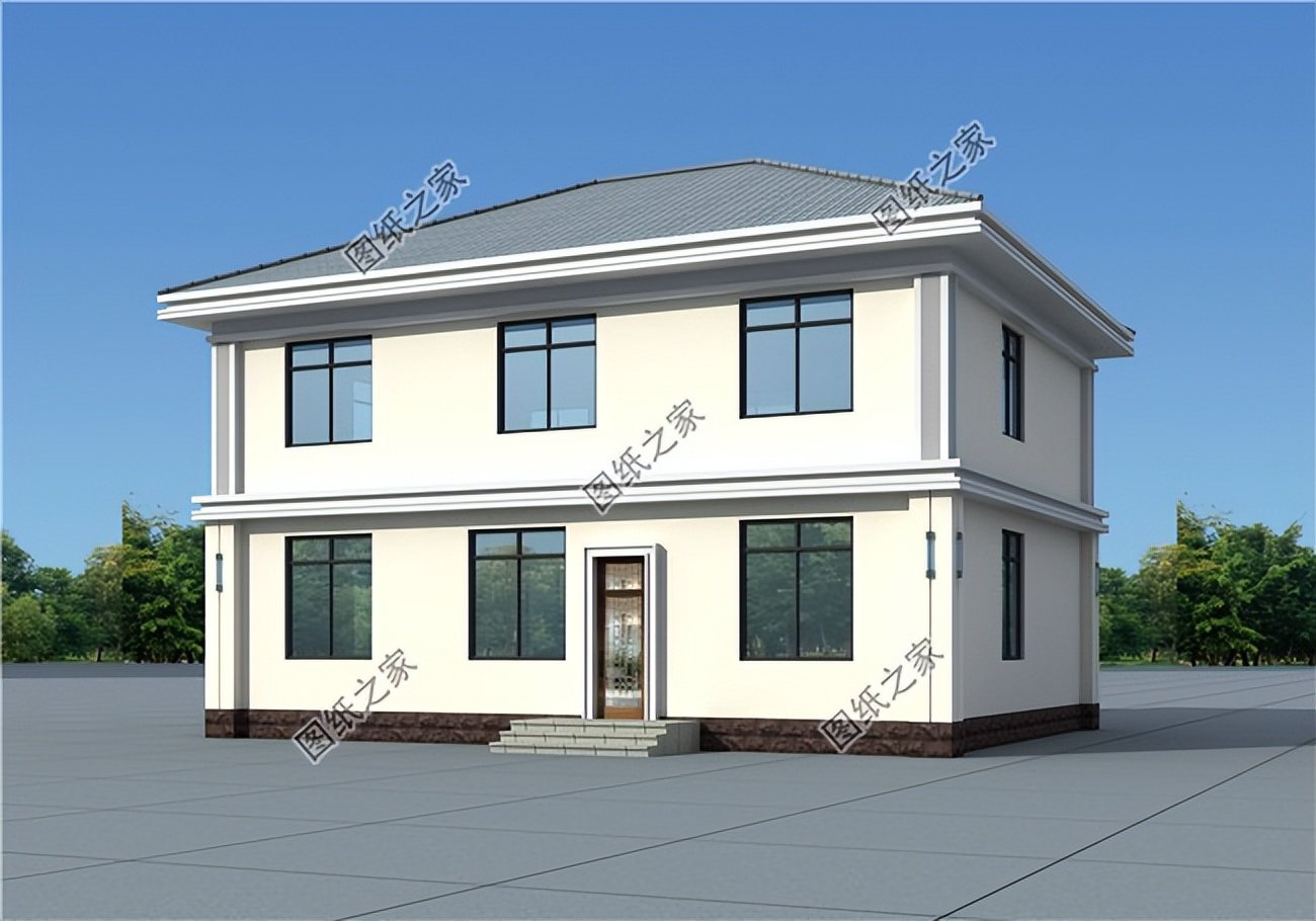 回老家建這么一棟現代別墅，相親找老婆都不用發愁了