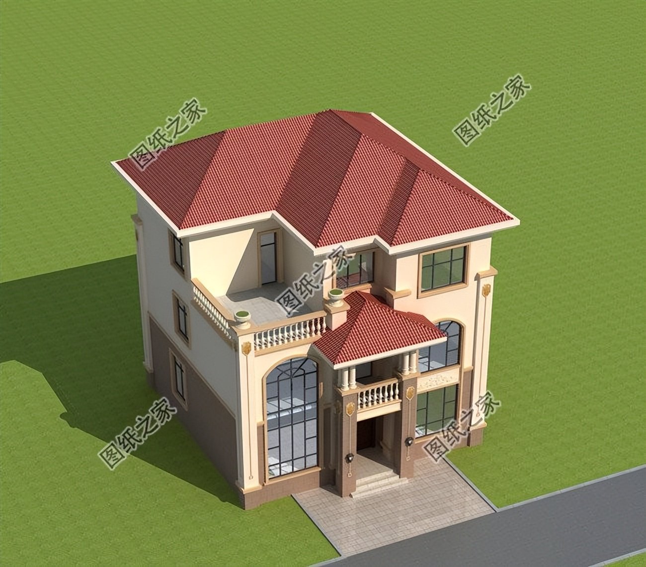 熱門歐式農村別墅設計，古典、開朗兩相宜重新定義農村住宅