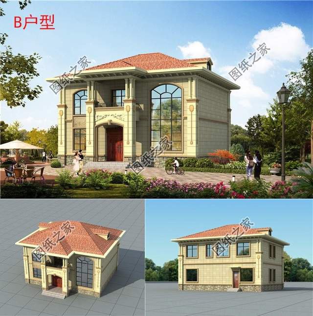 農村小面積別墅推薦，房屋不用太大，溫馨就足夠了