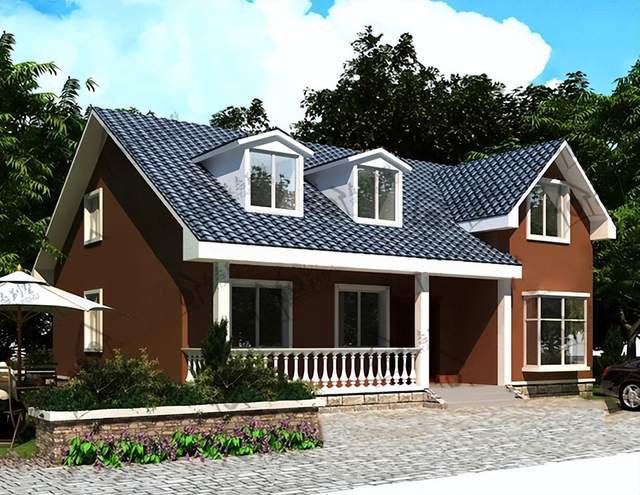 農村一層半別墅設計，爸媽放著城里樓房不住，也要回老家蓋房子