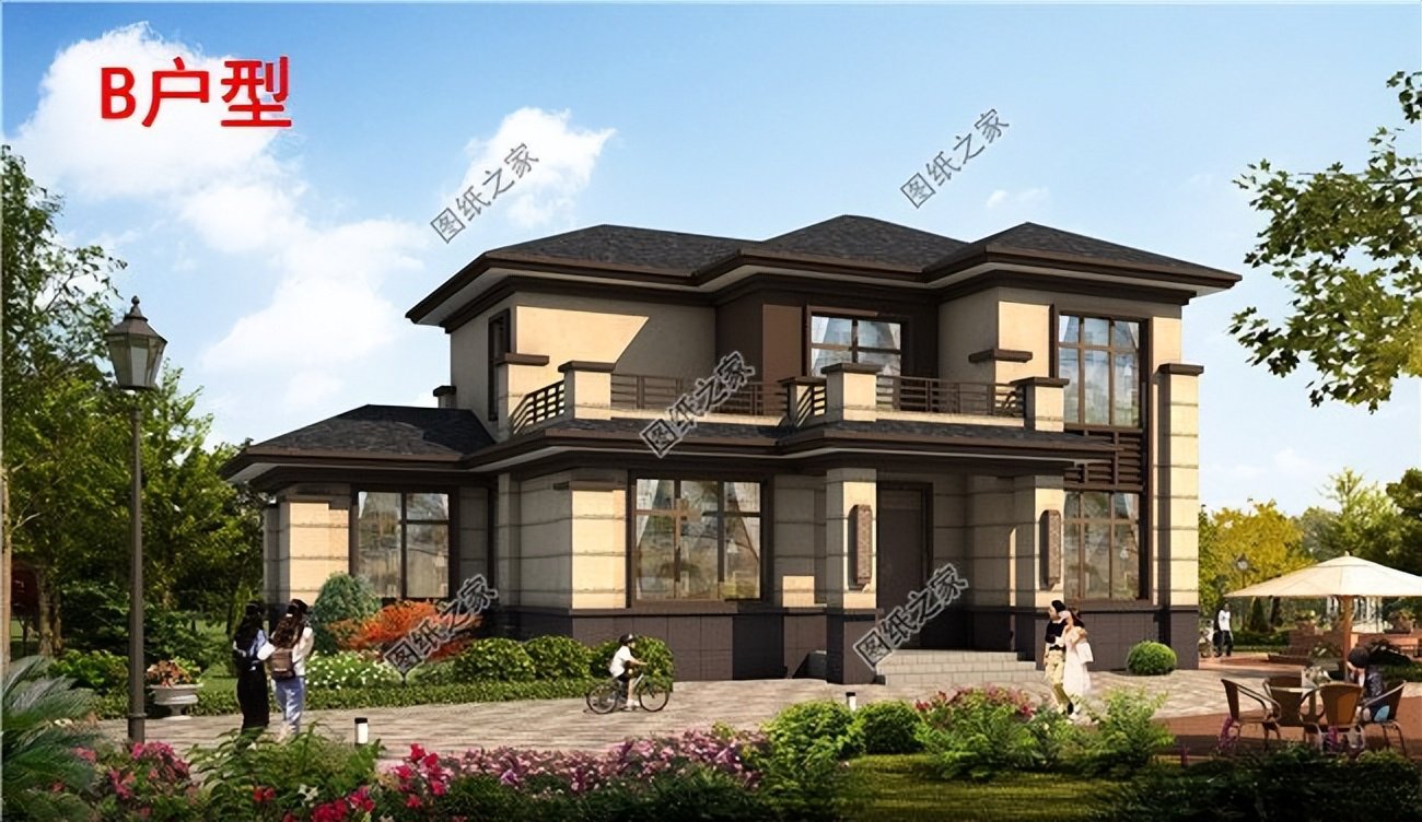 農村帶獨立廚房別墅設計，布局合理實用提升不少居住幸福感