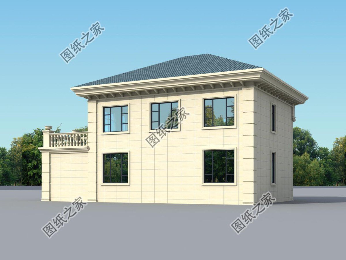 農村帶獨立廚房別墅設計，布局合理實用提升不少居住幸福感