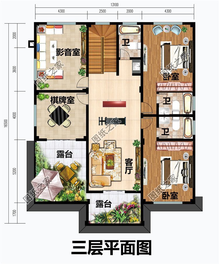 新中式三層別墅設(shè)計(jì)，傳統(tǒng)中帶有時(shí)代感，你們心動(dòng)了沒？