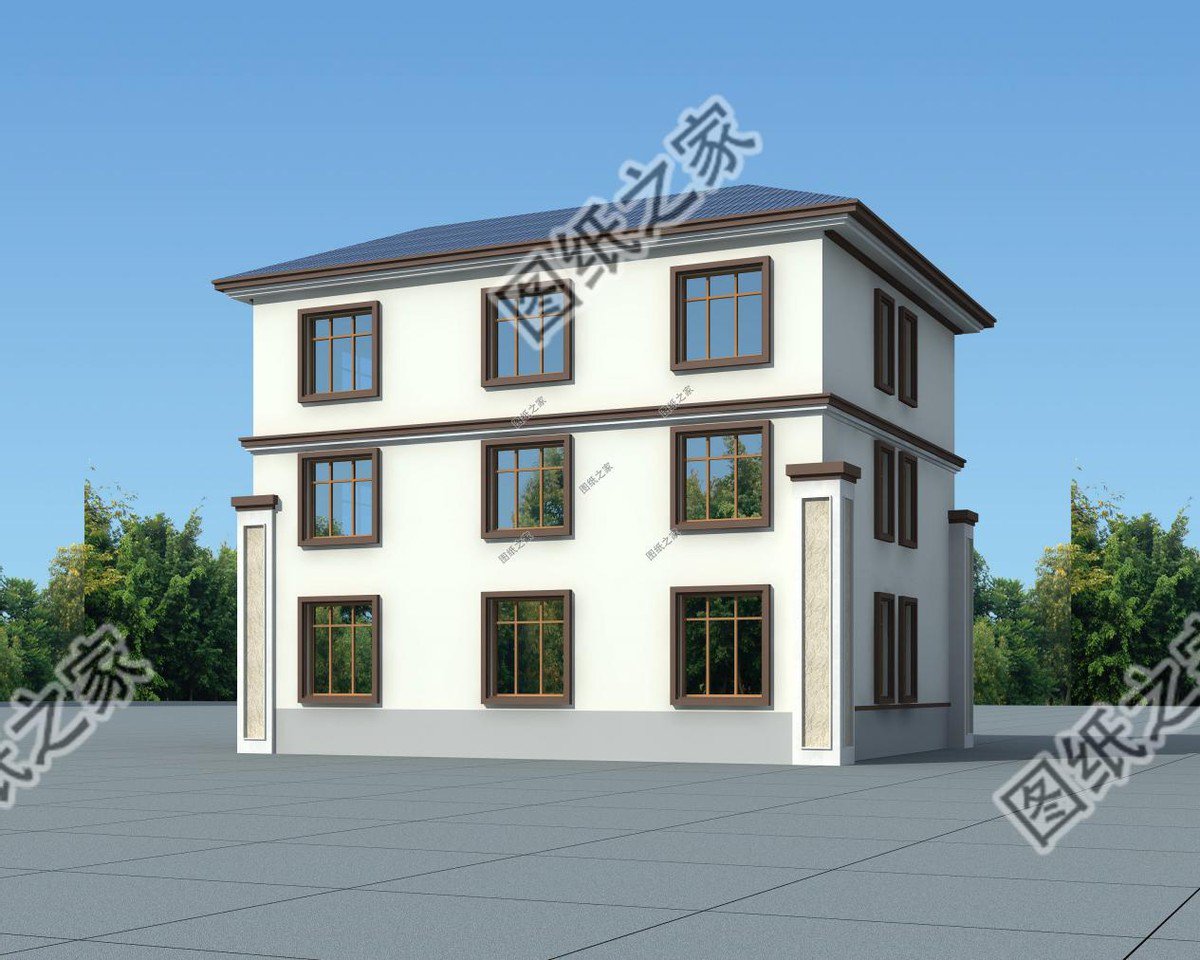 新中式三層別墅設(shè)計(jì)，傳統(tǒng)中帶有時(shí)代感，你們心動(dòng)了沒？