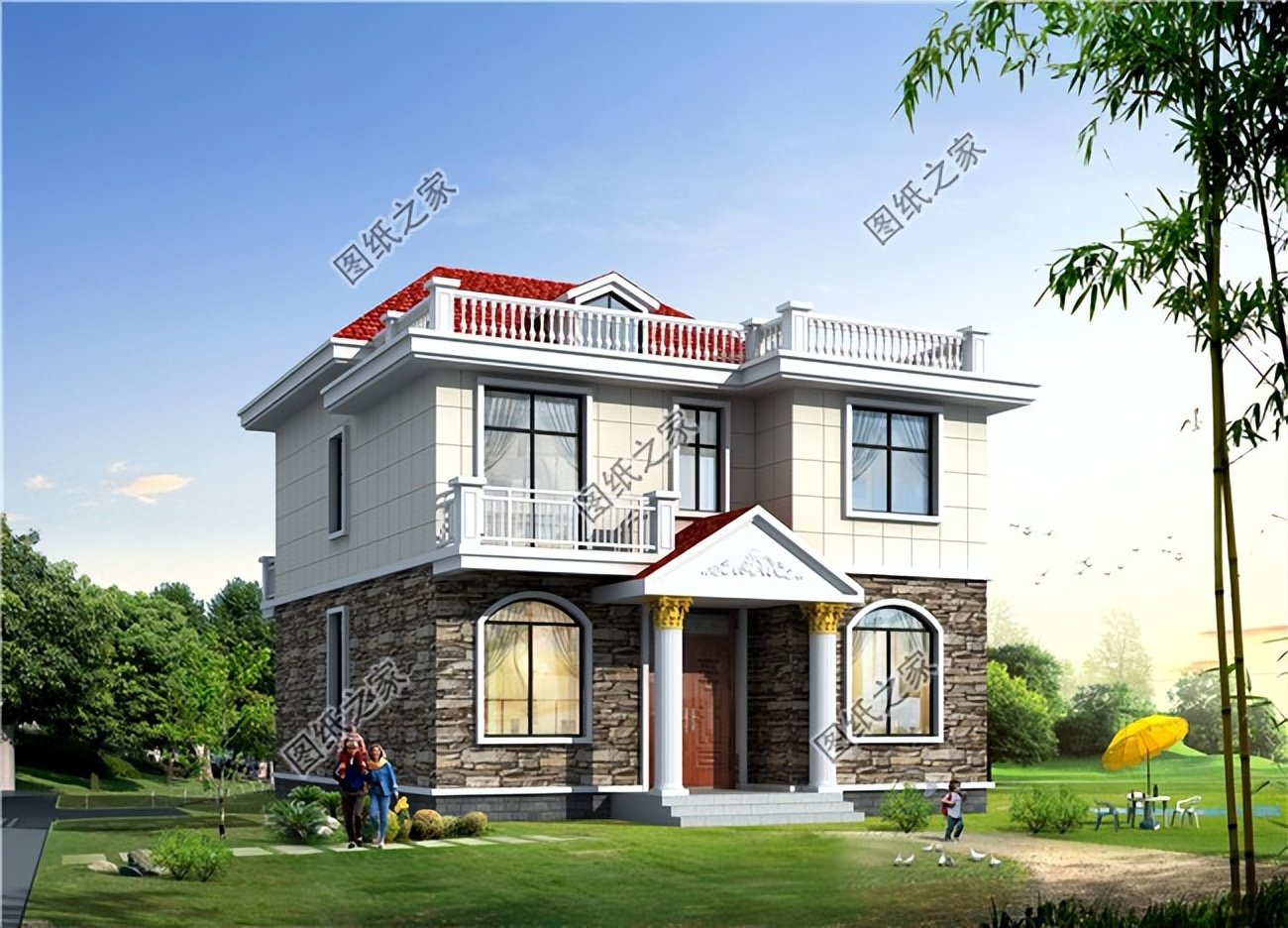 宅基地小怎么辦？四款小戶型別墅設(shè)計來幫你，設(shè)計合理不擁擠