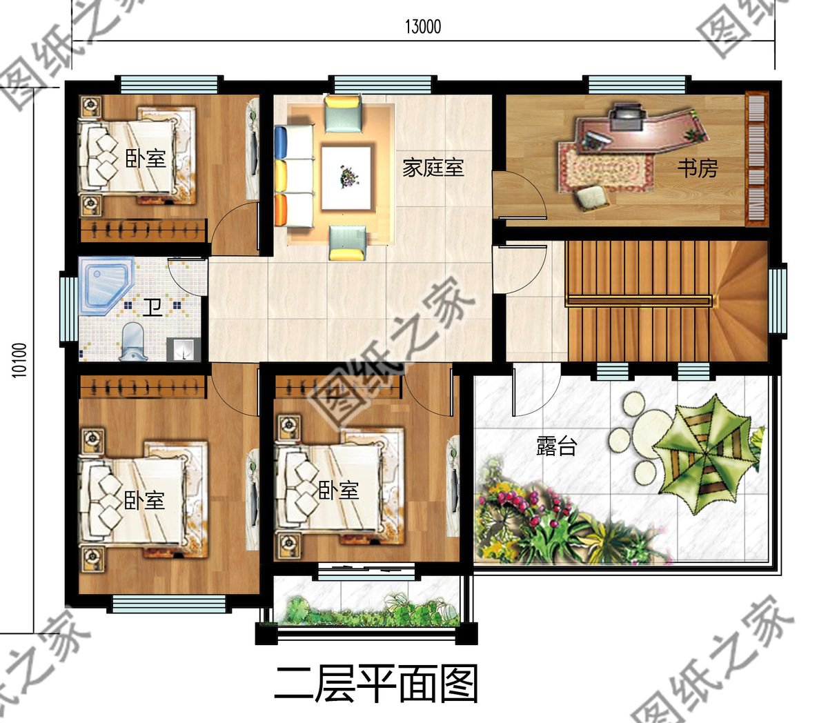 帶堂屋設(shè)計(jì)的農(nóng)村別墅推薦，符合老百姓的需求，更加貼近生活