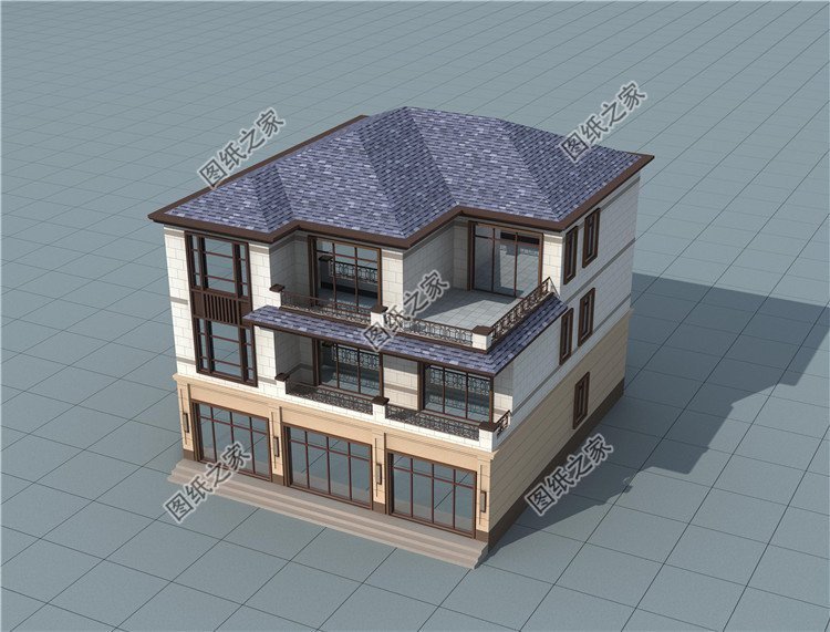 農村帶商鋪自建房推薦，一層為門臉二三層自住，掙錢生活兩不誤