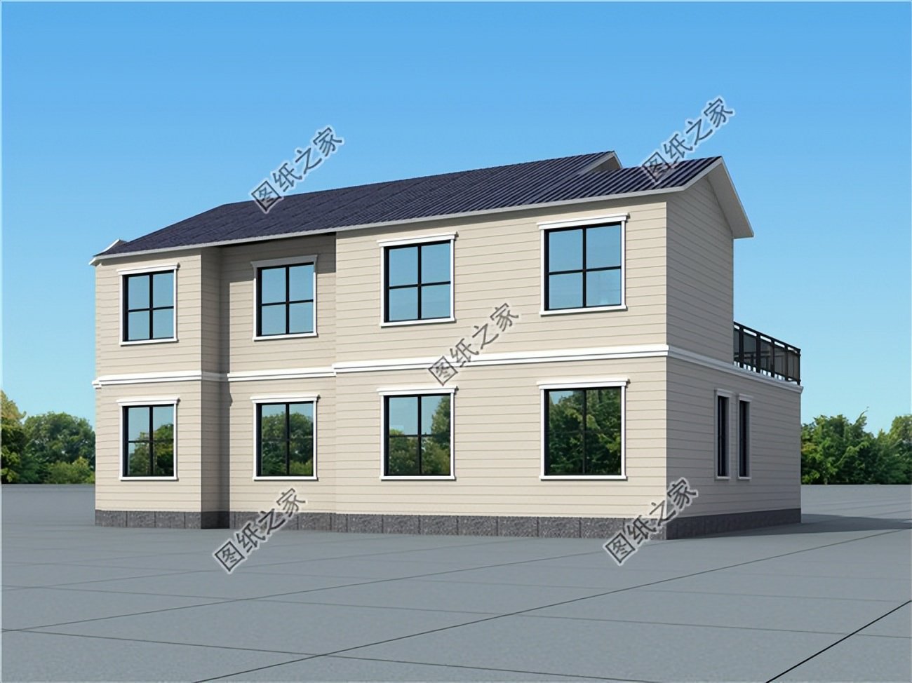 四款帶車庫的農村別墅設計，農村建房的標配，外觀造型百看不厭