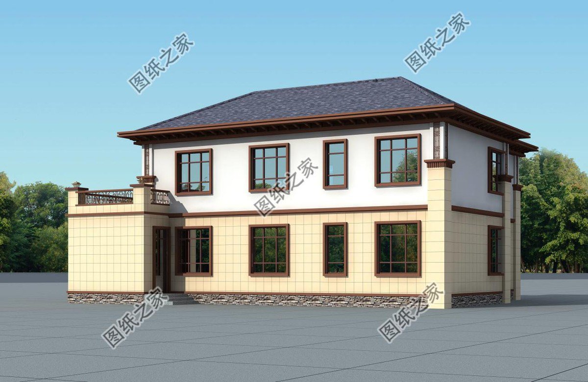 四套新中式別墅設計，與清風美景作伴享受農村的慢生活