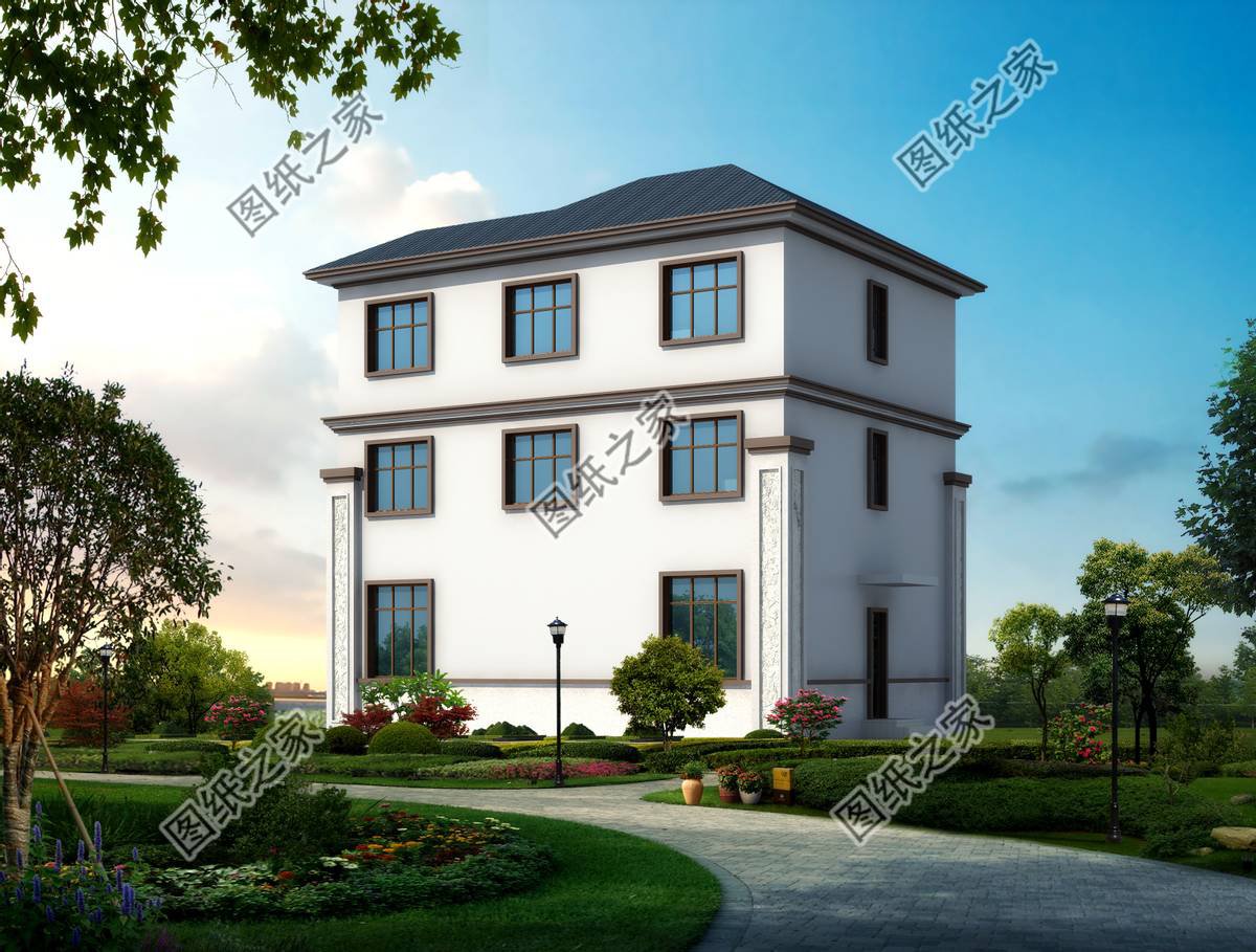 新中式建筑風格自建別墅經典之作，深受廣大建房者的喜愛