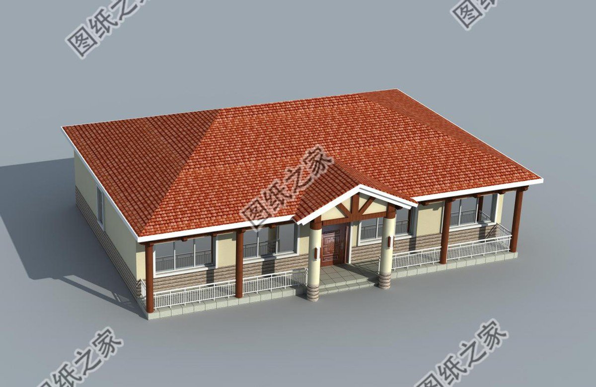 農村一層養老房這樣蓋，簡單實用又舒適，爸媽最喜歡