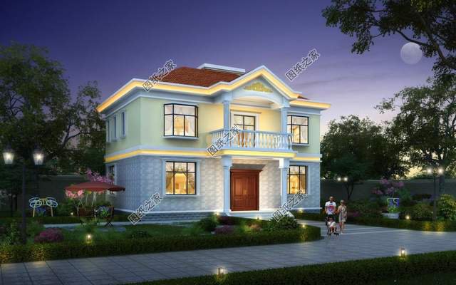 占地120平農(nóng)村別墅設(shè)計(jì)，在農(nóng)村老家建一棟，誰見了不眼饞