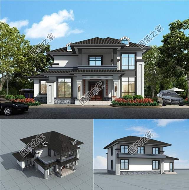 最實用的農村自建房設計，滿足大多數家庭的需求，走過路過別錯過