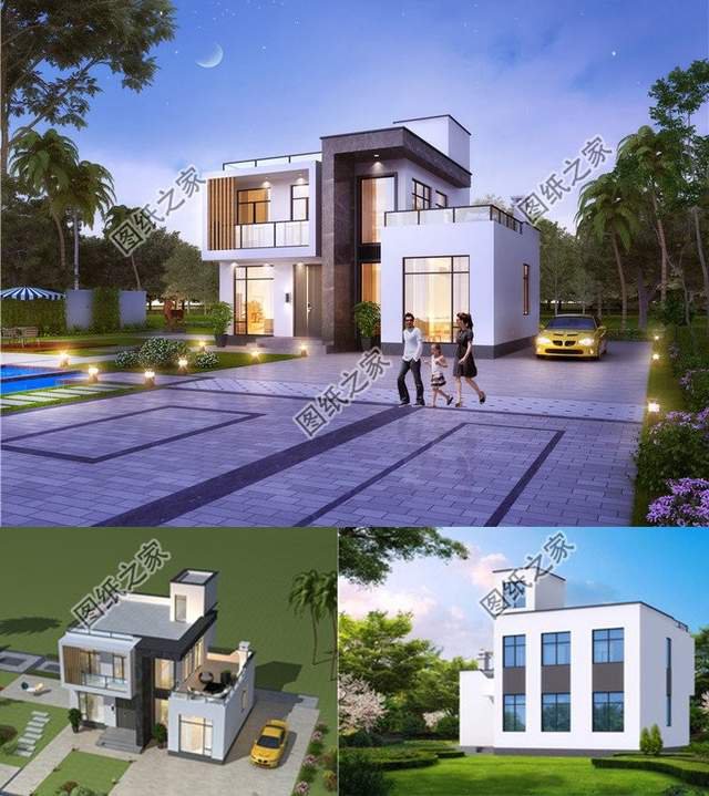 鄉村二層自建房設計推薦，每款風格各異造價經濟，有你喜歡的嗎？