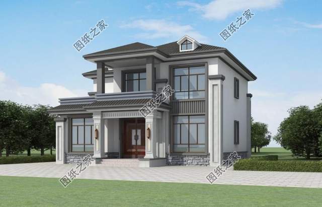 爆款新農村二層別墅設計，每一款經濟實用，更加適合老百姓建造