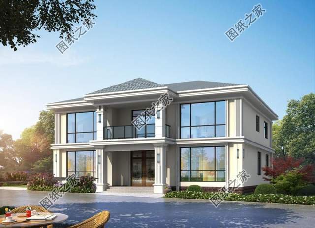 爆款新農村二層別墅設計，每一款經濟實用，更加適合老百姓建造