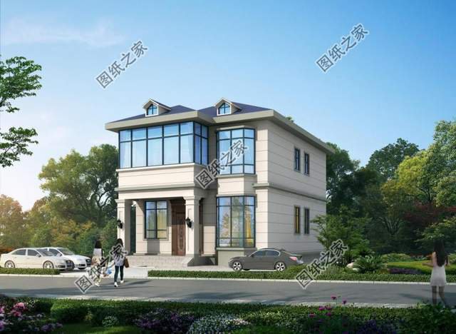 爆款新農村二層別墅設計，每一款經濟實用，更加適合老百姓建造