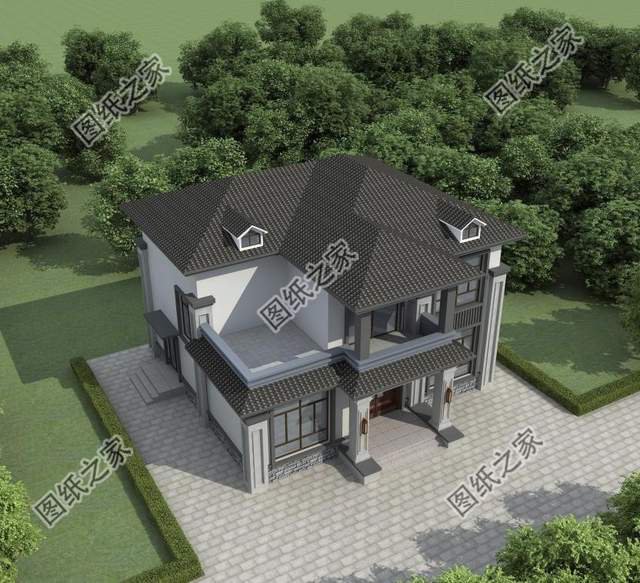 爆款新農村二層別墅設計，每一款經濟實用，更加適合老百姓建造