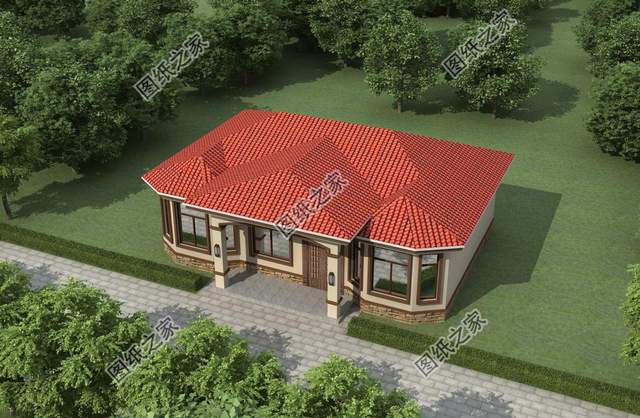 農村一層別墅設計，穩重踏實更實用，南北方都適合