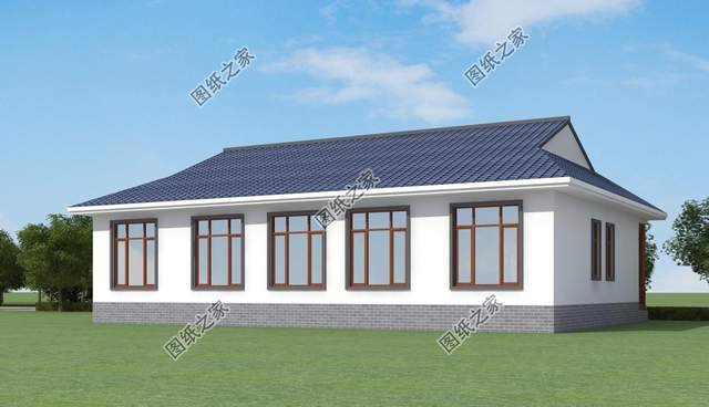 農村一層別墅設計，穩重踏實更實用，南北方都適合