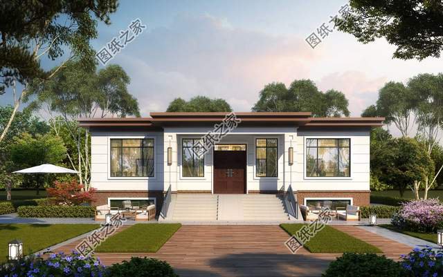 農村一層別墅設計，穩重踏實更實用，南北方都適合