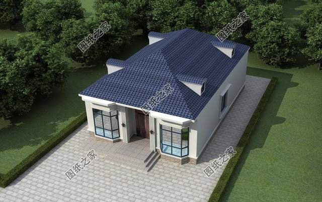 新款一層別墅設計，在老家蓋這樣的住宅，擱誰不心動