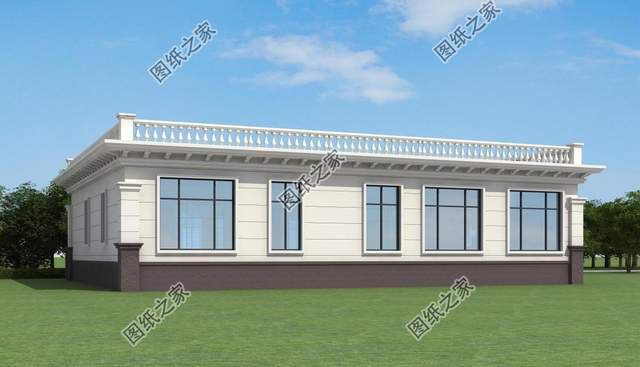 新款一層別墅設計，在老家蓋這樣的住宅，擱誰不心動