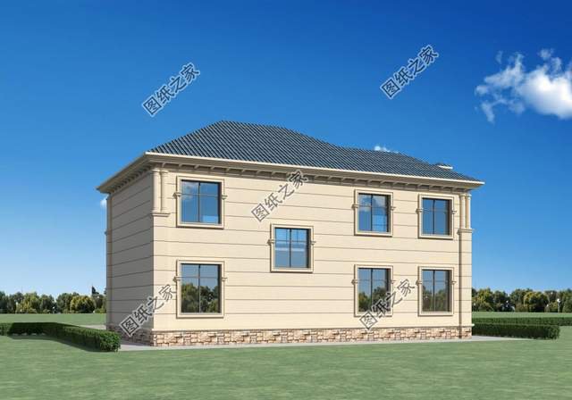 農村二層別墅設計，更為經濟實用，適合老百姓的建造優質戶型