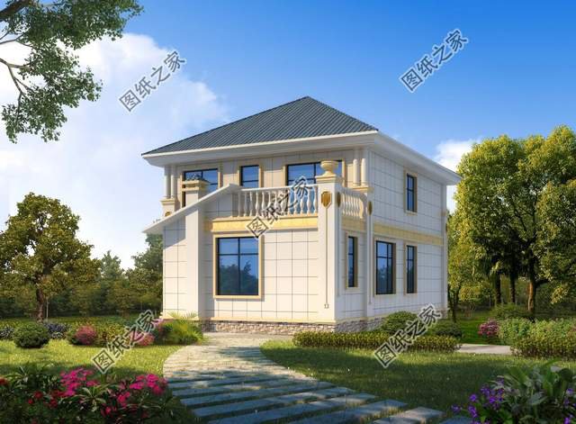 農(nóng)村建房預(yù)算不夠，來看看下面兩開間別墅設(shè)計，有沒有中意款式