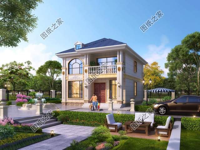 農(nóng)村建房預(yù)算不夠，來看看下面兩開間別墅設(shè)計，有沒有中意款式