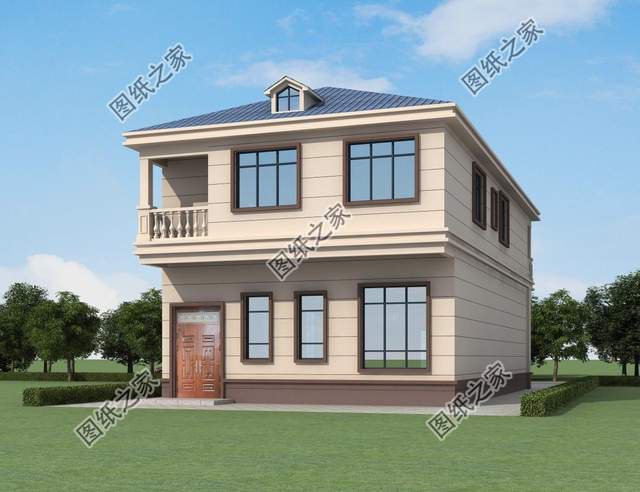 農(nóng)村建房預(yù)算不夠，來看看下面兩開間別墅設(shè)計，有沒有中意款式