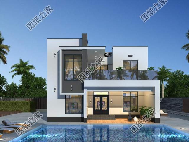 農(nóng)村建房預(yù)算不夠，來看看下面兩開間別墅設(shè)計，有沒有中意款式