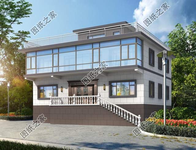 帶地下室的農(nóng)村別墅設(shè)計(jì)，看一眼就能愛上的住宅，方便又實(shí)用