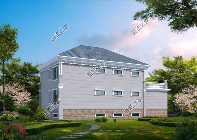 帶地下室的農(nóng)村別墅設(shè)計(jì)，看一眼就能愛上的住宅，方便又實(shí)用