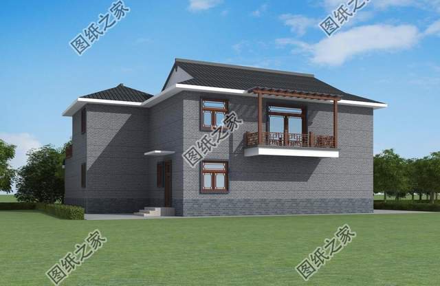 中式合院別墅設計推薦，既寬敞又大氣享受放松愜意生活